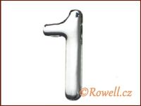 C37 Číslo 37mm stříbr. '1' rowell