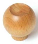 88005 - KD31 knopka dřevo / natur lak