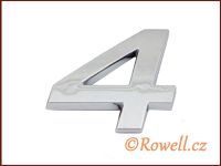 C26 Číslice 26mm '4' rowell