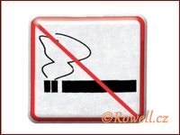 NZ 'Zákaz kouření' /stříbrná/ rowell